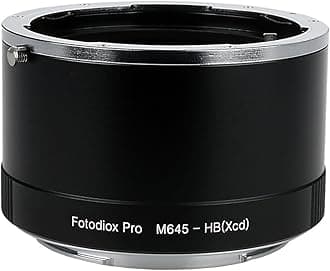 Pro Lens Mount Adapter, Mamiya 645 (M645) Mount Lens to Hasselblad XCD Mount Mirrorless Digital Camera Systems (Such as X1D-50c and More)