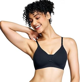 NYKD (NYB003 Cotton Lightly Padded & Non Wired Everyday T-Shirt Bra for Women | Medium Coverage Bra with Soft Detachable Straps | Ideal for All Day Comfort