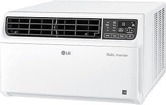 LG 8,500 BTU Dual Inverter Smart Window Air Conditioner, Cools 350 Sq. Ft., Ultra Quiet Operation, Up to 35% More Energy Savings, Energy Star, with LG ThinQ, Amazon Alexa and Hey Google, 115V