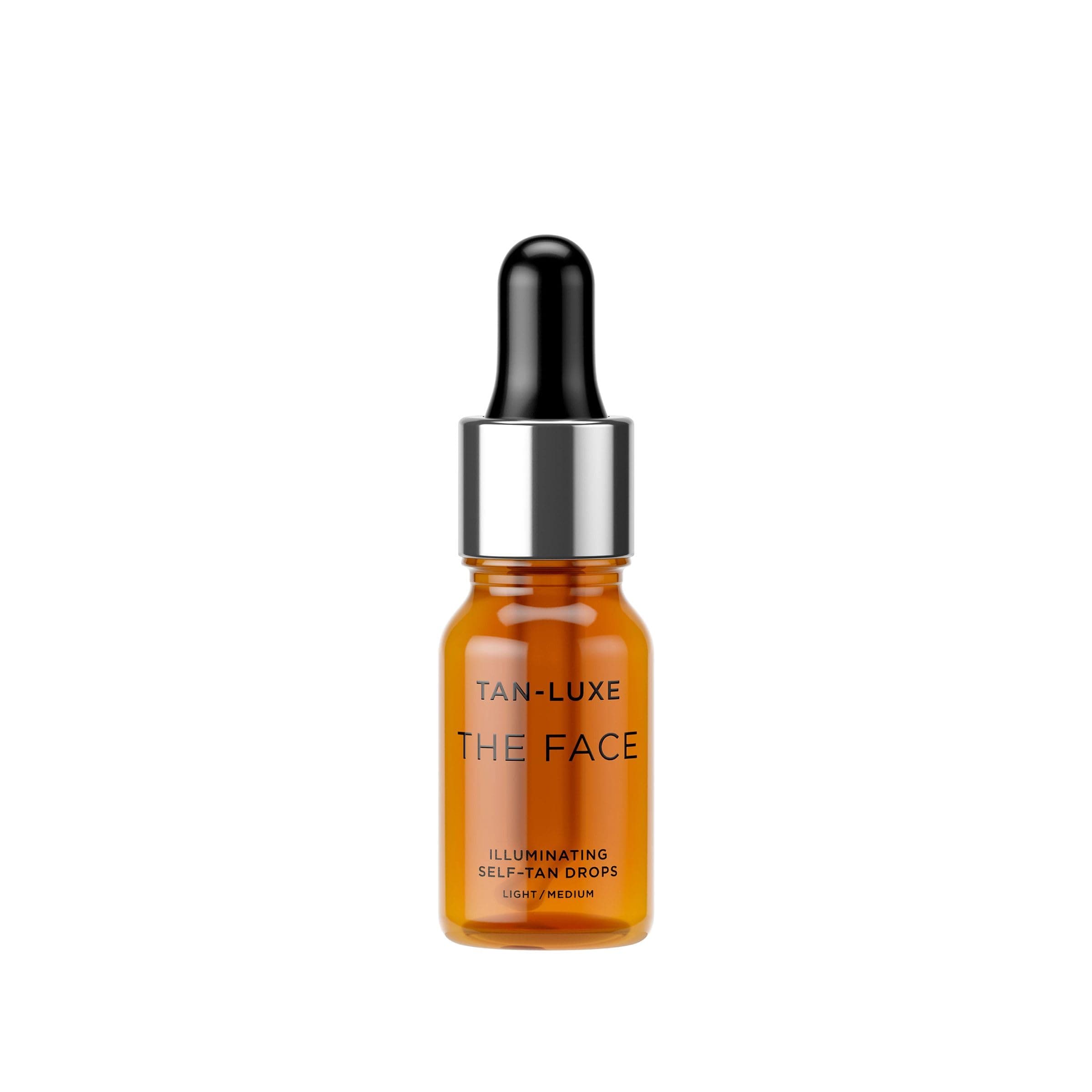 TAN-LUXE Tan Luxe THE FACE Self Tan Drops, Light/Medium (10 ml) Add Tanning Drops to Skin Care for Custom Face Tan, Cruelty Free & Vegan