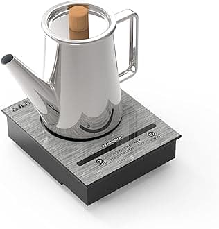 Mini Induction Cooktop, 500W /110V Mini Electric Countertop Burners Portable Small Induction Hot Plate Even Heating for RV Travel & Outdoor Abangdun