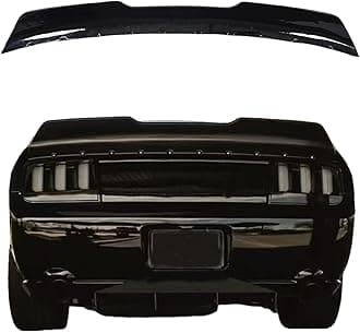 Compatible For Ford Mustang 2005-2009 Rear Spoiler Body Kit ABS Material Splitter Diffuser Tail Wing Back Trunk Accessory Part 2006 2007
