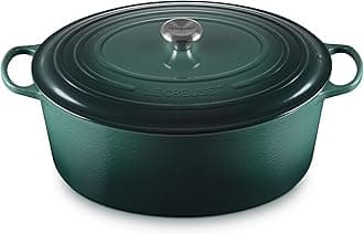 Le Creuset Enameled Cast Iron Signature Oval Dutch Oven, 15.5qt., Artichaut