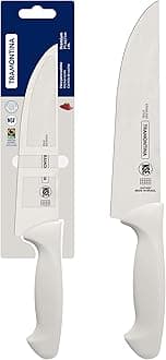Tramontina Premium 7 Inches Meat Knife with Stainless Steel Blade and White Polypropylene Handle