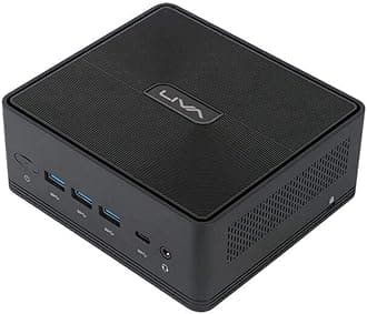 ECS Elitegroup Liva Z2V Everyday Value Mini Desktop Black (Intel Celeron N4000 2-Core, 8GB RAM, 1TB HDD (2.5), Intel UHD 600, WiFi, Bluetooth, 3xUSB 3.0, 1xHDMI, Win 10 Pro) (Renewed)
