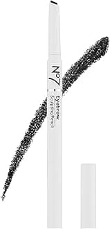 Beautiful Eyebrows Sculpting Pencil - Black - Precision-Tip Eyebrows Pencil with Angled Brush Tip - Sculpting Brow Pencil with Spoolie Brush to Comb & Style Brows - (0.2g)