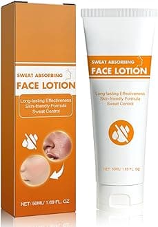 Face Antiperspirant, Face Sweat Blocker, Discourage Sweat, Lotion for Cheek, Body, Forehead, and Scalp Dry, Excessive Hyperhidrosis, Oily Skin Control (1PCS)