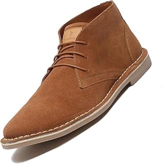 LOUIS STITCH Chukka Boots Men| Suede Leather Boots for Men| Handcrafted Ankle Boot for Men| Formal Office & Business Wear Shoes | Hiking Boots for Men | Stitch Down Desert Boots (SDSUCKPL)