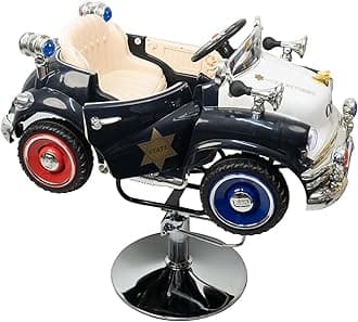 Salon Barber Spa Beauty Equipment,Baby Salon car for Child Hair Cutting Styling Chair,Barber Shop Hair Dressing Equipment for Kids (Small)