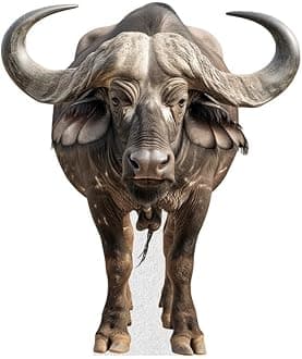 Buffalo - Life Size Cardboard Cutout Standup People with Support Standee | Animals -