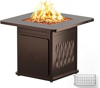 2023 Gas Fire Table 32'' 50000BTU Brown