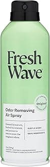 Fresh Wave Odor Eliminator Spray & Air Freshener, 8 oz. | Non-Aerosol, Fine Mist | Odor Absorbers for Home | Safer Odor Relief | Natural Plant-Based Odor Eliminator | For Furniture, Fabrics & Trash