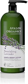 Avalon Organics Hand & Body Lotion, Nourishing Lavender, 32 Ounce