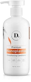 DOROFEY PROFESSIONAL For All Hair Premium Nanoplastia Smoothening Conditioner Infused With Biotin Plant Keratin|Sulfate Free| For Extra Smooth & Shine, 100 millilitre