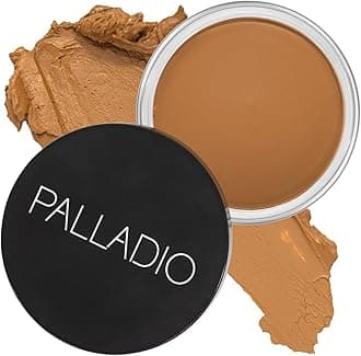 Palladio Cream Bronzer for Face & Skin, Creates a Sun Kissed Glow, Infused with Aloe & Cocoa Butter, Buildable Coverage, Vegan Formula, Cruelty Free, Suitable for All Skin Types, (Cinnamon Spice)