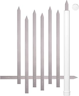 + HOM 8 Kebab 1" Wide Flat Skewers, Stainless Steel, No-Wood Handle, Koobideh Persian Kabob, Carrying Case