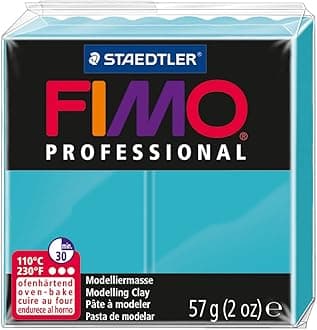 STAEDTLER Fimo Professional Oven Hardening Modelling Clay, 57G, Turquoise