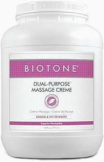 Biotone Dual Purpose Massage Cream, 128 Ounce