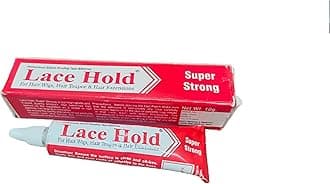 BLUSHIA Hair Patch/Hair Toupee/Hair Wig Glue Tube (Pack of 1) (Lace Hold 10 grams)