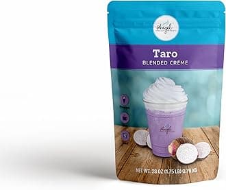 Taro Blended Crème Mix by Angel Specialty Products [1.75 lbs]