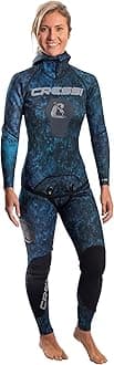 Cressi Spearfishing and Freediving Wetsuit with Loading Chest Pad, Knee Protection, Anatomical Design - Tokugawa: Designed in Italy