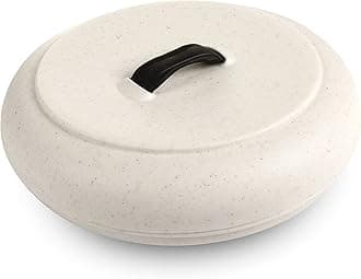 Dexas Microwavable Tortilla Warmer, Extra Large, Natural Oat Color,507-51WP