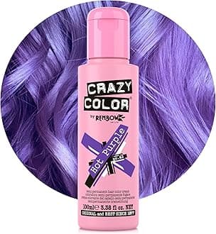 Semi-Permanent Hot Purple Hair Dye