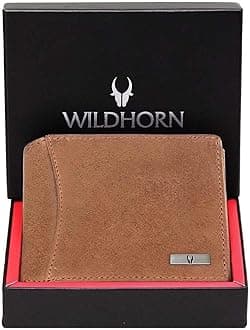 WILDHORN Classic Leather Wallet for Men (TAN Hunter)