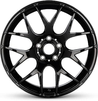 Romac Radium 18 Inch, 5 x 112 Bolt Pattern, 45 mm Offset, 73.1 mm Hub - Gloss Black Alloy Rim