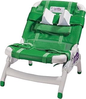 Inspired by Drive Otter Pediatric Bathing System Shower Chair, Small, Green