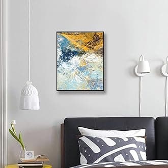 F,50X60cm, Wall-Mounted Electrical Panel Cover Minimalist Hidden Meter Box Decorative Painting Modern Decorative Abstract Art Painting Box Decoration Detachable Fuse Box Cover