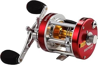 KastKing Rover Round Baitcasting Reel - No.1 Highest Rated Conventional Reel - Reinforced Metal Body & Supreme Star Drag