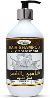 – ECOLYTE+ Shampoo, La Parisienne Premium Luxury, Hairfall rescue, Dandruff frizzy hair, Repair & Shine, Long Lifeless Hair, Dream Lengths, Paraben Free, Men Women - (Milk Treatment, 500 ml)