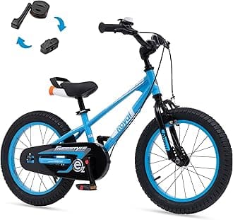 EZ Kids Bike 12 14 16 18 20 Inch Balance Pedal 2-in-1 Training Bicycle Boys Girls Ages 3 to 12 Years Easy Learn for Beginners