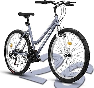 24/26/27.5 Inch, Dual Full Suspension Mountain Bike, 21 Speed Spring Summer Travel, Mens Womens Outdoor Cycling Commuting City Bike to School Work, Birthday Gifts Bicycles