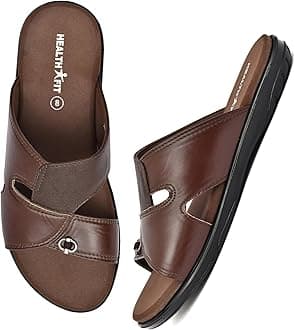 HEALTH FIT Extra Soft Diabetic & Orthopedic Slippers/Doctor Chappal & Foortwear with Memory Foam - Men