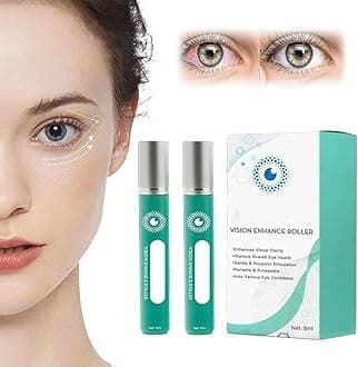 Medilisk - Vision Enhance Roller Medilisk, Medilisk Ophthalmic Vision Enhance Roller, Vision Enhance Roller Eye Massage Roller, Enhances Visual Clarity, Relieve Eye Strain, Relief Dry Dryness (2pcs)