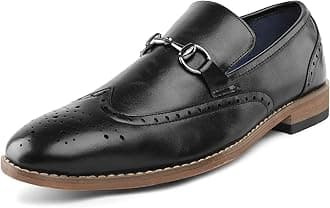 Bruno Marc Men's Business Shoes, Straight Tip, Inner Feather, For Work, Leather Shoes, Cushioned, Wide, Lightweight, Breathable, Lace-Up, Formal, Non-Slip, Antibacterial, Odor Resistant, Easy to Wear