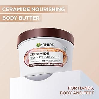 Garnier - Body Superfood - Repairing Body Cream - 48H Hydration - Vegan & 97% Natural Origin Formula - Cocoa Butter & Ceramide - For Dry Skin - 380 ml