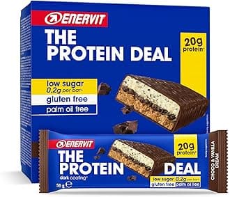 The Protein Deal Bar (Choco & Vanilla Dream, Pack of 12 Bars)