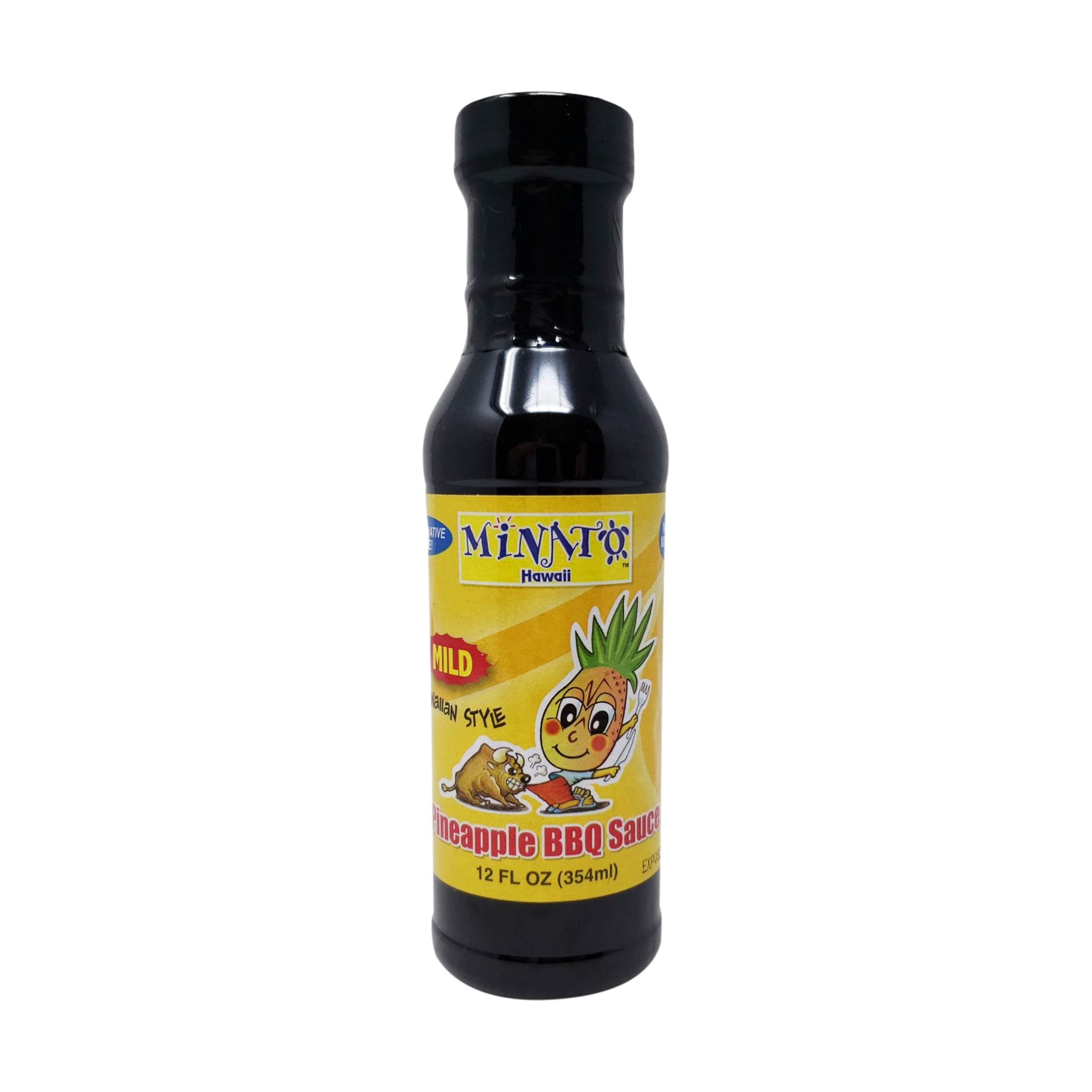 MINATOS Pineapple BBQ Sauce Mild, 12 OZ