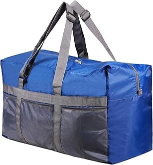 Foldable Travel Bag, Large Sports Bag, 75L/96L/100L, Lightweight Waterproof Tote Bag