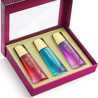 Secret Temptation EAU DE Parfum Gift Set for Women, Pack of 3 (3x30ml)|Premium Long-Lasting Perfume Gift Pack|Elegant & Luxurious Fragrances with Ruby, Daisy & Jazz|Best Gift for Her for Any Occasion
