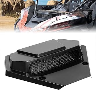 KEMIMOTO UTV Turbo Hood Scoop Compatible with CFMOTO ZForce 950 HO HOEX 2020-2024 / CFMOTO ZForce 950 Sport 2020-2022, Mesh Ventilation Sleek Cool PP Material Front Hood