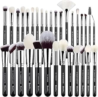 Bueart Design Pro makeup Artist Brushes Set 32Pcs Luxury Goat Hair Horse hair Makeup Brush Set eye and face brushes for every possibility
