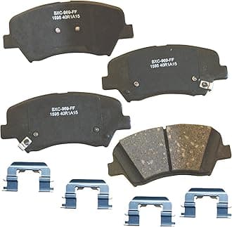 Bendix Premium SBC1595 Ceramic Front Brake Pads for Select Models Hyundai Elantra, Elantra Coupe, GT, Veloster, Kia Forte, Forte5, Forte Koup, Soul