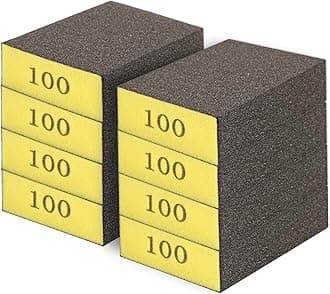 Romeda 8-Pack Sanding Sponge, 100 Grit