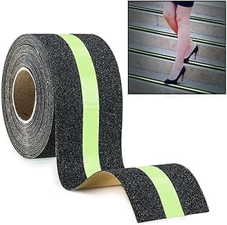 UCRAVO Anti Slip Safety Grip Tape Non-Slip Traction Tapes With Glow In The Dark Non Skid Stage Safety Reduce The Risk Of Slipping For Indoor Or Outdoor Stair Tread Step, Other Slippery Surfaces
