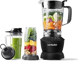Full-Size Blender Combo 1200W –Matte Black