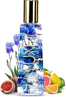 Luxe Perfumery Pura Vida Sea Salt & Fig Moisturizing Fragrance Mist – Fresh Marine Fruity Floral Body Spray with Citrus, Fig & Salty Marine Notes – Hydrating Skin Mist for Women, Made in USA, 8 Fl Oz